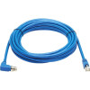 Eaton NM12-6A4-10M-BL EATON TRIPP LITE SERIES M12 X-CODE CAT6A 10G F/UTP CMR-LP SHIELDED ETHERNET CABL