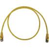 EATON TRIPP LITE SERIES CONNECTIVIT N262-S03-YW 3FT CAT6A ENET CABLE SNAGLESS SHIELDED SLIM 10G M/M YELLOW
