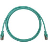 Eaton N262-S07-AQ EATON TRIPP LITE SERIES CAT6A 10G SNAGLESS SHIELDED SLIM STP ETHERNET CABLE (RJ4