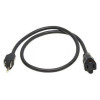 EATON TRIPP LITE SERIES CONNECTIVIT P022-003-13A 3FT POWER EXTENSION CORD 5-15P TO 5-15R 13A 120V 16 AWG BLACK