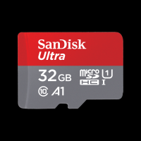 SanDisk SDSQUA4-032G-AN6MA 32GB ULTRA USD 120MB/S C10 UHS U1 A1 CARD+ADAP
