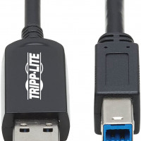 Eaton U328F-15M 15M USB-A TO USB-B FIBER AOC CABLE ACTIVE OPTICAL USB 3.2 GEN 1