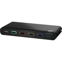 Belkin F1DN104KVM-UNN4 4-PORT SINGLE HEAD DP/HDMI TO DP/HDMI VIDEO SECURE DT KVM SWITCH