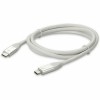 Addon USBCTBOLT1-2MW USB-C 3.1 M/M THUNDERBOLT-COMP 3FT (1M) SYNC CHARGE WHITE CBL