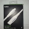 Belkin CAA004BT2MWH BOOST CHARGE BRAIDED USB-C TO LIGHTNING CABLE