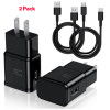 4xem 4XSAMKITUSBCB6 6FT SAMSUNG FAST CHARGER KIT ADAPTIVE 2A USBC CABLE BLACK