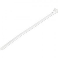 4xem 4X8ZIPTIE100W 100PK 8IN CABLE TIES WHITE NYLON ZIP TIE WRAPS UL TAA