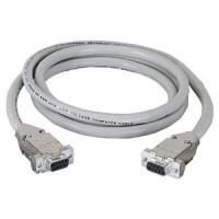 Black Box EDN12H-0025-FF RS232 SHIELDED CABLE - METAL HOOD, DB9 FEMALE/FEMALE, 25-FT. (7.6-M)