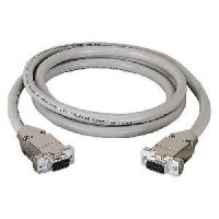 Black Box EDN12H-0025-MF 25-FT RS232 SHIELDED CABLE META L HOOD DB9 MALE/FEMALE