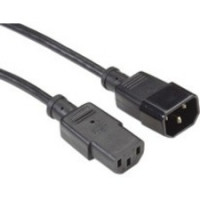 Black Box EPXR25 POWER CORD EXTENSION - IEC-60320-C13 TO IEC-60320-C14, 2-FT. (0.6-M)