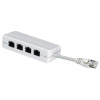 Black Box FM820-R2 RJ45 MODULAR SPLITTER - A-PIN, UNSHIELDED, (1) RJ45 TO (4) RJ45, WITH 2.5-IN. (6