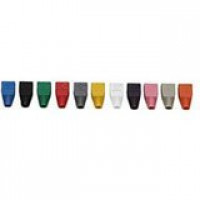 Black Box FMT718 SNAGLESS CABLE BOOT - BLACK, 50-PACK