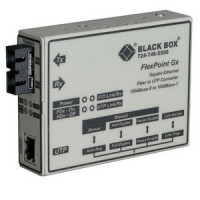 BLACK BOX LMC1003A-R3 GIGABIT ETHERNET MEDIA CONVERTER-1000-MBPS COPPER TO 1000-MBPS MULTIMODE FIBER,