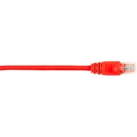 Black Box CAT5EPC-005-RD BLACK BOX CONNECT BASIC CAT5E PATCH CABLES ARE CONSTRUCTED TO INDUSTRY-STANDARD