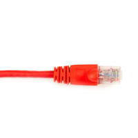 Black Box CAT5EPC-015-RD BLACK BOX CONNECT BASIC CAT5E PATCH CABLES ARE CONSTRUCTED TO INDUSTRY-STANDARD