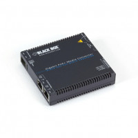 BLACK BOX LGC5210A GIGABIT ETHERNET (1000-MBPS) POE+ MEDIA CONVERTER - (2) 10/100/1000-MBPS COPPER