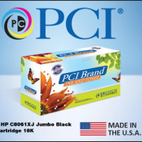 PcI C8061X-MAX PCI REMAN HP 61X C8061X EXTRA HIGH YIELD BLACK TONER CARTRIDGE 18000 YIELD FOR H