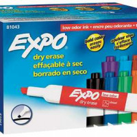 Dymo 81043 EXPO2 O S ASSORTED CHISEL 12 PACK