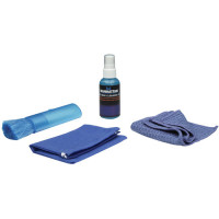 Manhattan 421010 MANHATTAN LCD MINI CLEANING KIT, ALCOHOL-FREE, INCLUDES CLEANING SOLUTION, BRUS