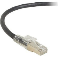 Black Box C6APC80S-BK-03 BLACK BOX GIGATRUE 3 PREMIUM CAT6A SHIELDED PATCH CABLES FEATURE LOCKABLE CONNEC