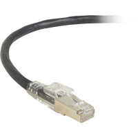 Black Box C6APC80S-BK-15 BLACK BOX GIGATRUE 3 PREMIUM CAT6A SHIELDED PATCH CABLES FEATURE LOCKABLE CONNEC