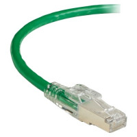 Black Box C6PC70S-GN-07 CAT6 250-MHZ LOCKING SNAGLESS STRANDED ETHERNET PATCH CABLE - SHIELDED (S/FTP),