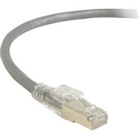 Black Box C6PC70S-GY-20 CAT6 250-MHZ LOCKING SNAGLESS STRANDED ETHERNET PATCH CABLE - SHIELDED (S/FTP),
