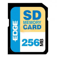 EDGE MEMORY PE189402 256MB EDGE SECURE DIGITAL CARD (SD)