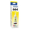 Epson T664420-S T664 DYE YELLOW 70ML INK BOTTLE - SENSORMATIC