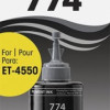 Epson T774120-S T774 PIGMENT BLACK 140ML INK BOTTLE - SENSORMATIC