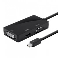 Monoprice 12799 MINI DP 1.2A TO 4K HDMI,DVI,VGA PASSIVE