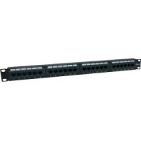 Addon ADD-PPST-24P110C6 ADDON 19-INCH CAT6 24-PORT STRAIGHT PATCH PANEL WITH 110-TYPE 1U MOUNTED TO ANY