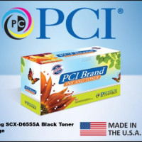 PcI SCX-D6555A-PCI PCI REMAN SAMSUNG SCX-D6555A BLACK TONER CARTRIDGE 25000 PAGE YIELD FOR SAMSUNG