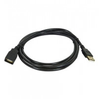 Monoprice 5433 6FT USB 2.0 A MALE TO A FEMALE EXTENSION 28/24AWG CABLE (GOLD PLATED)