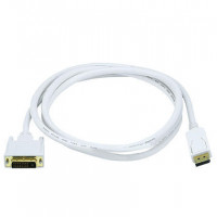 Monoprice 6015 6FT 28AWG DISPLAYPORT TO DVI CABLE - WHITE