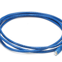 Monoprice 2115 CAT6 UTP NETWORK PATCH CABLE, 7FT BLUE