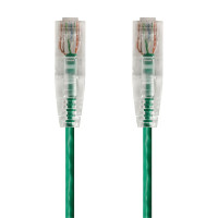Monoprice 14804 SLIMRUN CAT6 UTP CABLE-2FT GREEN