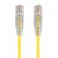 Monoprice 13536 SLIMRUN CAT6 UTP CABLE-5FT YELLOW