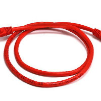 Monoprice 2297 CAT6 UTP ETHERNET CABLE_ 3FT RED