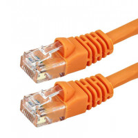 Monoprice 3439 CAT6 24AWG UTP ETHERNET NETWORK PATCH CABLE_ 10FT ORANGE