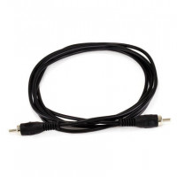 Monoprice 653 RCA PLUG/PLUG M/M CABLE - BLACK 6FT