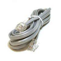 Monoprice 928 PHONE CABLE_ RJ11 (6P4C)_ STRGT - 7FT