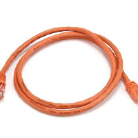 Monoprice 2136 CAT5E 24AWG UTP PATCH CABLE_ 3FT ORANGE