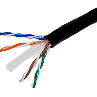 Monoprice 2268 CAT6 UTP STRANDED (CM) 1000FT - BLACK