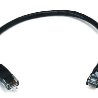 Monoprice 2288 CAT6 UTP ETHERNET CABLE_ 1FT BLACK