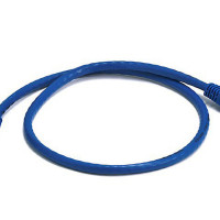 Monoprice 3364 CAT5E 24AWG UTP PATCH CABLE_ 2FT BLUE