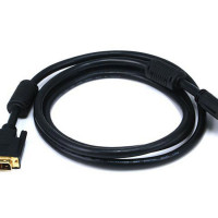 Monoprice 3546 DUAL LINK DVI-D M/F EXT CABLE, BLACK 6FT