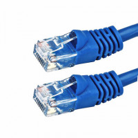 Monoprice 4975 CAT5E PATCH CABLE_ 6-INCH BLUE