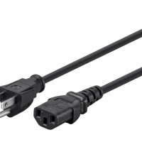 Monoprice 5290 POWER CORD CABLE W/ 3 CONDUCTOR 2FT