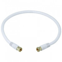 Monoprice 5360 RG6 COAX CABLE W F TYPE 1.5FT - WHITE